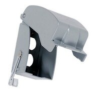 Morris Products 38912 Metal While In-use Weatherproof Covers - Die Cast Aluminum 1 Gang Vertical White-1