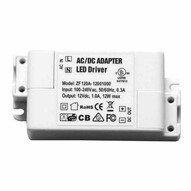 Morris Products 71245 12v Led Driverless Undercabinet Lighting Accessories Hard Wire Power Supply 12v .8a 10w-1