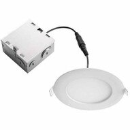 Morris Products 72643A Led Downlight - New Construction 6 15w 3000k Aluminum Baffle Trim-1