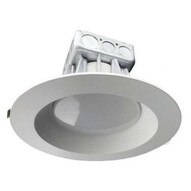 Morris Products 72654 Led Downlight - New Construction 8'' 25w 4000k Baffle Trim-1