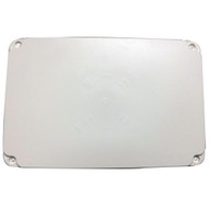 Morris Products 73378 Compact Cold Weather & Wet Location Led Exit Sign Single Face Panel White Housing-1