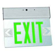 Morris Products 73405 Surface Mount Edge Lit Exit Sign Double Sided Legend Green Led Aluminum Housing-1