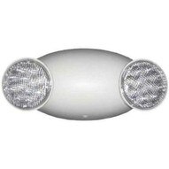 Morris Products 73524 Round Head Led Emergency Light High Output Remote Capable With Self Diagnostic White-1