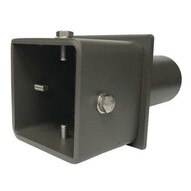 Morris Products 79913 Mounting Accessories - 5'' Square Short Tenon For Square Pole-1