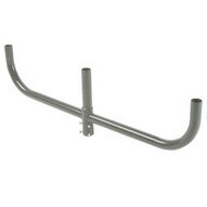 Morris Products 79954 Mounting Accessories - 4'' Round Arm - 3 Tenon For Square Pole-1