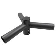 Morris Products 79957 Pole Top Tenon Mounting Accessories - 4 Round Pole Top - 3 Tenon 120� 2-38 Slipfitter-1