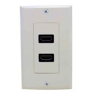 Morris Products 80444 Dual Hdmi Home Enterainment Wallplate-1