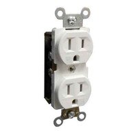 Morris Products 82501 Tamper &amp Weather Resistant Duplex Receptacles 15a 125v White-1