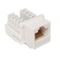 Morris Products 88421 Cat6 (rj45) Unshielded Keystone Jacks White-1