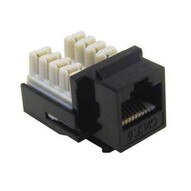 Morris Products 88425 Cat6 (rj45) Unshielded Keystone Jacks Black-1