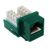 Morris Products 88426 Cat6 (rj45) Unshielded Keystone Jacks Green-1