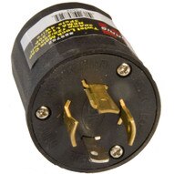 Morris Products 89752 Twist Lock Male Cap 3 Pole 4 Wire 125-250vac 20amp-1
