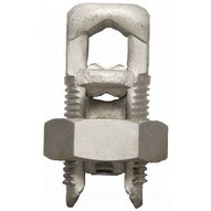 Morris Products 90414 Split Bolt Connectors With Spacer Dual Rated For Copper & Aluminum Conductors #4-1
