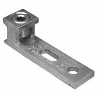 Morris Products 90742 Aluminum Mechanical Lugs One Conductor - Two Hole Mount - Slotted Mounting Hole 350mcm To #6-1
