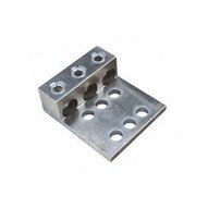 Morris Products 90857 Aluminum Mechanical Lugs Three Conductors - Two & Four Hole Mount 500mcm-#4 Awg-1