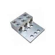 Morris Products 90963 Aluminum Mechanical Lugs 3 Conductors - Two & Four Hole Mount 1000mcm-500mcm-1