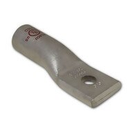 Morris Products 93027 Aluminum Long Barrel 1 Hole Compression Lugs 2 Awg - 12 Stud-1