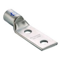 Morris Products 94192 Copper Short Barrel 2 Hole Compression Lugs 600 Mcm 38 Stud 1-34 Spacing-1