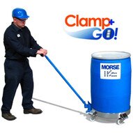 Morse 24 Clamp+go Dolly Handle (patended Design) Detachable & Adjusts For 2'' To 3'' Drum Dolly Sidewall-1