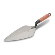 Marshalltown 33L10.5 10 12 Brick Trowel London Pattern-leather Hdl-1