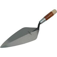 Marshalltown 33L11.5 11 12 Brick Trowel London Pattern-leather Hdl-1