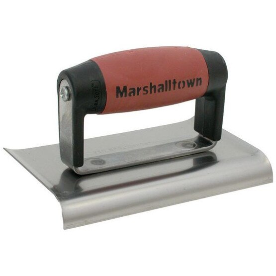 Marshalltown 156D 6 X 4 Edger-curved Ends-38r 12l Durasoft Handle-1