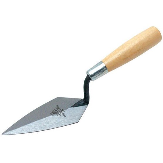 Marshalltown 45 4.5S 4 12 Stiff Pointing Trowel-wood Handle-1