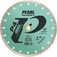 Pearl Abrasive ADM45PT 4.5 x .060 x 78 58-20mm Pearl P4 Porcelain Reactor Dry Porcelain Blade 6.5mm Rim-1