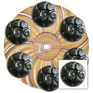 Pearl Abrasive Hex17bpd 15 Plate W6 Hook And Loop Backing Pads (wip)-1