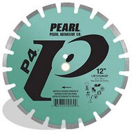 Pearl Abrasive Lw1412agp2 14 X .125 X 20mm Pearl P4 Asphalt & Green Concrete Segmented Blade 12mm Rim-1