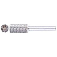 Pferd 22186 Tough Carbide Bur - Cylind. (end Cut) Dbl Cut (3r) - 12 X 1 X 14 Shank - Sb-5-1