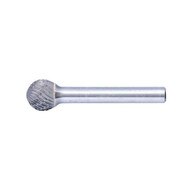 Pferd 22244 Tough Carbide Bur - Ball Shape Dbl Cut (3r) - 12 X 716 X 14 Shank - Sd-5-1