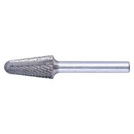 Pferd 22774 Tough Carbide Bur - 14� Taper Dbl Cut (3r) - 12 X 1-18 X 14 Ext. Shank - Sl-4l6-1
