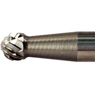 Pferd 23242 Carbide Bur - Ball Shape Dbl Cut 18 X 332 X 18 Shank - Sd-42-1