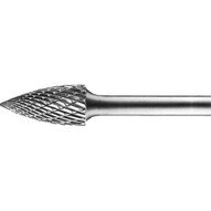 Pferd 24833 Carbide Bur - Tree Shape (pointed) Dia Cut 58 X 1 X 14 Shank - Sg-6-1