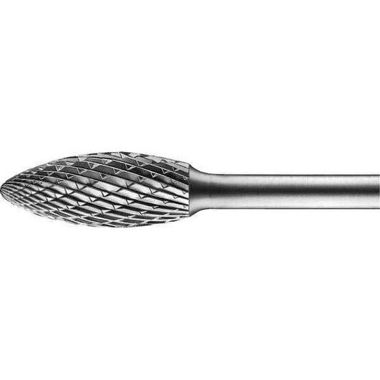 Pferd 24883 Carbide Bur - Flame Shape Dia Cut 12 X 1� X 14 Shank - Sh-5-1