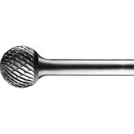 Pferd 25932 Carbide Bur - Ball Shape Dbl Cut 38 X 516 X 14 Ext. Shank - Sd-3l6-1