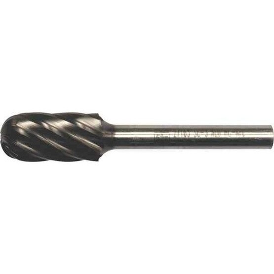 Pferd 27165 Hicoat Tc Bur - Cylind. (radius End) Alu Cut 12 X 1 X 14 Shank - Sc-5 Nfe Coating-1