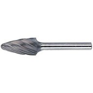 Pferd 27280 Hicoat Tc Bur - Tree Shape Alu Cut 12 X 1 X 14 Shank - Sf-5 Hc-nfe Coating-1