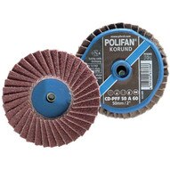 Pferd 42810 3 Polifan� Mini Flap Disc - Flat Aluminum Oxide - 80 Grit (10 In A Box)-1