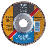 Pferd 60460 4-12 X 78 Polifan� Flap Disc - Flat Psf-extra Zirconia 60 Grit (10 In A Box)-1