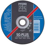 Pferd 61554 5 X 14 Grinding Wheel 78 Ah Za 24 R Sgp - Type 27 (10 In A Box)-1