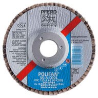 Pferd 62245 5 X 58-11 Polifan� Flap Disc - Conical Sg Aluminum Oxide Cool 60 Grit (10 In A Box)-1