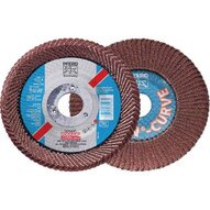 Pferd 67671 4-12 X 58-11 Polifan� Curve Flap Disc Sgp-alu For Aluminum 40 Grit Large Radius (10 In A Box)-1