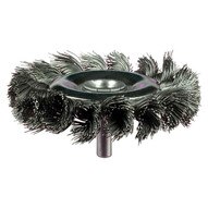 Advance Brush 82916 3 Shank Mtd Knot Wheel Brush .014 Cs Wire 14 Shank (10 In A Box)-1