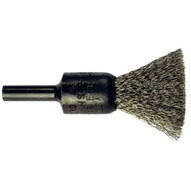 Advance Brush 82981 12 Crimped Wire End Brush .006 Ss Wire 14 Shank (10 In A Box)-1