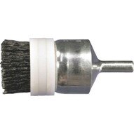 Advance Brush 83996 12 M-brad End Brush 14 Stem .040 Sic - 120 Grit Banded (10 In A Box)-1