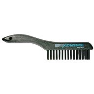 Pferd 85037 Shoe Handle Scratch Brush 4x16 Rows Cs Wire Plastic Block (12 In A Box)-1