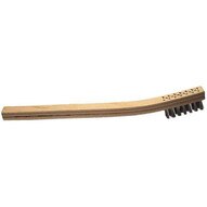 Pferd 85059 3x7 Welders Toothbrush - Laced Back Stainless Wire Wooden Block (36 In A Box)-1