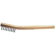 Pferd 85065 2x9 Small Cleaning Brush Stainless Wire Wooden Block (36 In A Box)-1